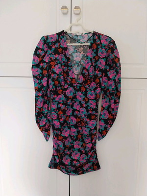 Zara super mini dress like new, multicolored