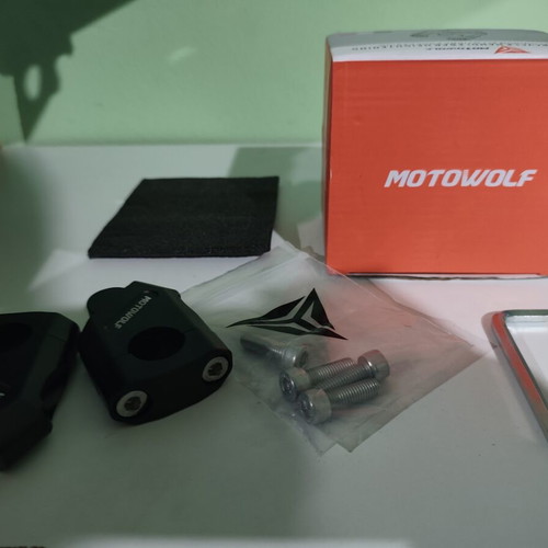 Motowolf Universal Handlebar Risers 22mm, New