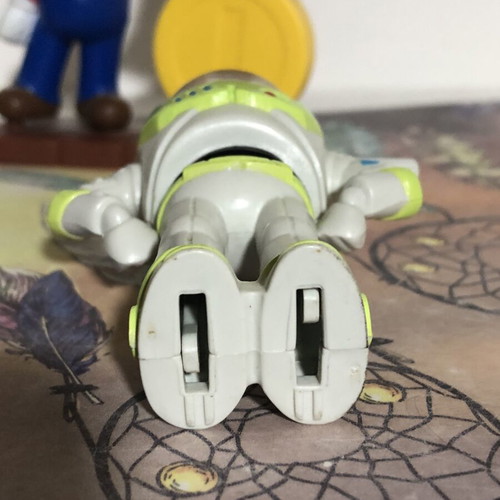 Vintage Toy Story Buzz Lightyear wind-up toy used