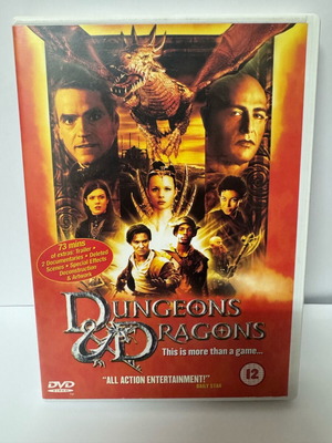 Dungeons and Dragons The Movie Special Edition DVD like new with English subtitles