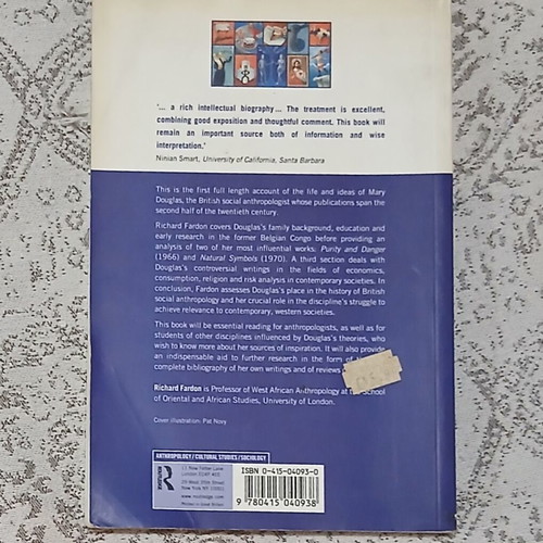 Mary Douglas An Intellectual Biography book like new, Greek