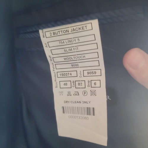 Prince Oliver men's blue jacket like new, size M