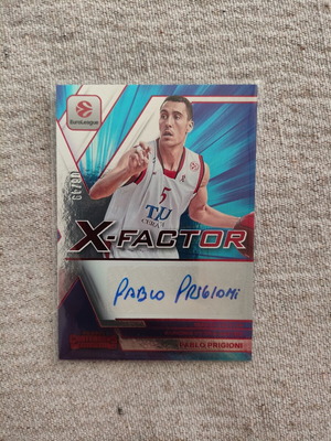 Pablo Prigioni X-factor Auto κάρτα σαν καινούργιο