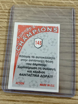 Francesco Totti Roma Europe’s Champions 2003 sticker