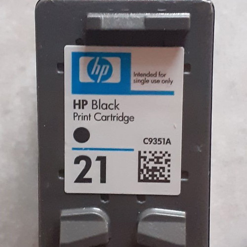 HP 21 Black C9351A ink cartridge new, inkjet, black