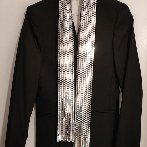 Maison Martin Margiela x H&M Unisex Jacket with Detachable Mirror Disco Collar New
