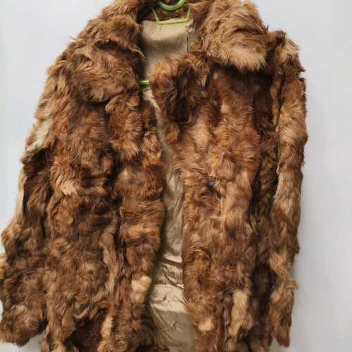 Genuine Fox Fur Women's Used Brown Adolfo