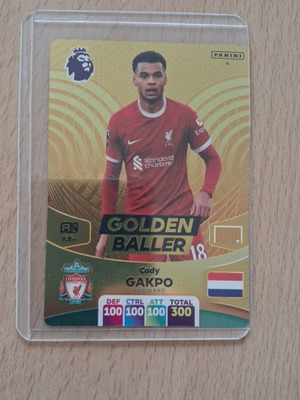 Κάρτα Panini XL Premier 2024 Golden Baller Gakpo σαν καινούργιο