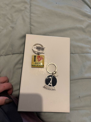 New Orleans and Paris keychains new