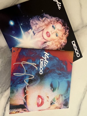 Kylie Minogue Disco Signed CD New