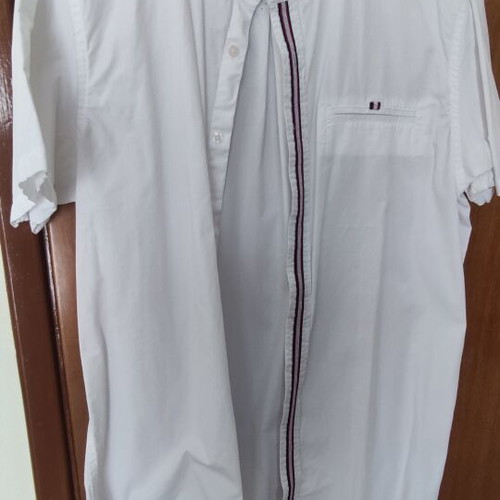 Soviet short sleeve shirt, white, XL