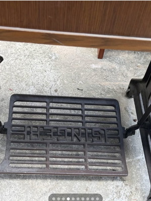 Singer sewing machine used with cabinet