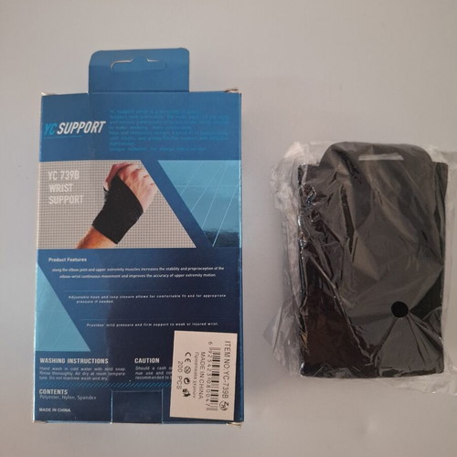 Wrist Support YC739B new, sealed, adjustable Velcro