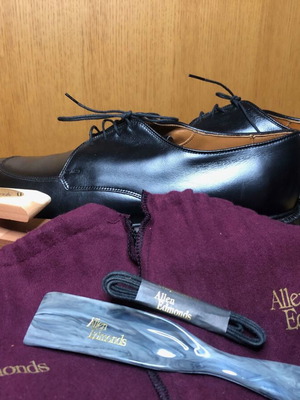 Allen Edmonds Black Vintage Shoes Like New Size 43-44