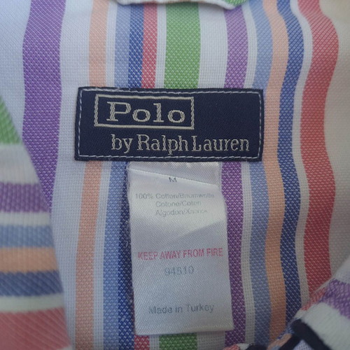 Polo Ralph Lauren men's vintage striped shirt pajama size M
