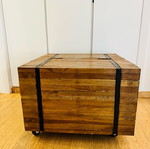 Wooden trolley furniture like new with storage space retro vintage