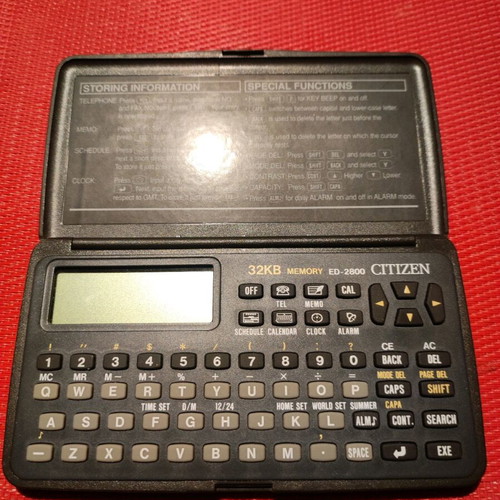 Citizen organiser ED-2800 used 90s model