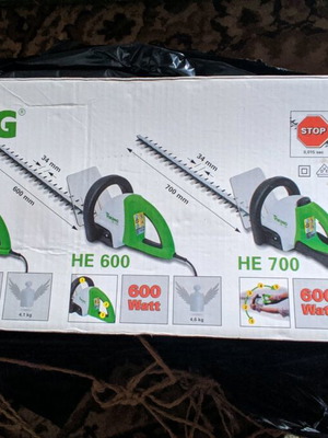 Ψαλίδι μπορντούρας Viking HE500 μεταχειρισμένο, 45 cm, 500 watt