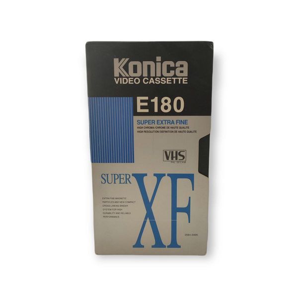  Konika E 180 VHS SUPER XF (vinteo kaseta)
