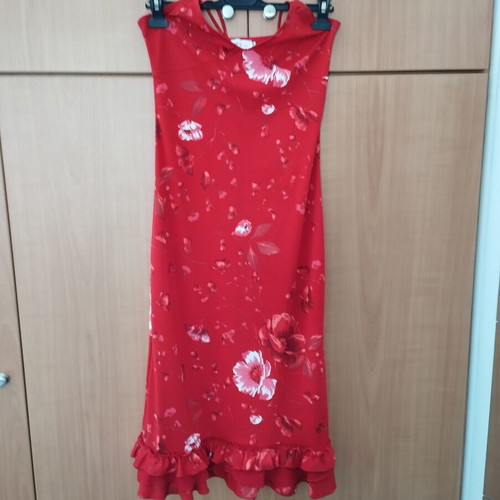 Toi&Moi red dress like new, elastic, medium and large sizes