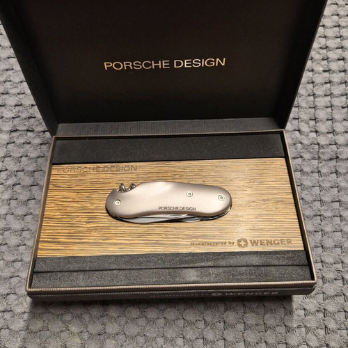 Нож Porsche Design by Wenger нов, рядък колекционерски