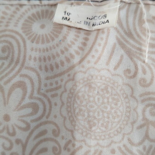 Women's caftan used, multicolor, size large with belt