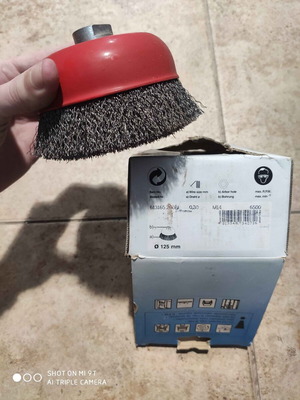 Wire brush bell M14 new