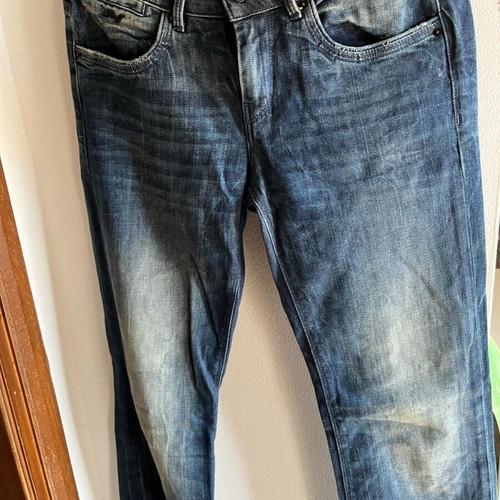 Staff Jeans No 27 women's distressed blue used