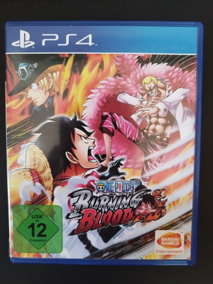 One Piece Burning Blood PS4 μεταχειρισμένη γερμανική έκδοση με αυτοκόλλητο