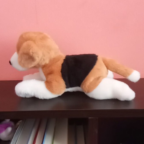 Dog toy like new, very cute and fluffy
