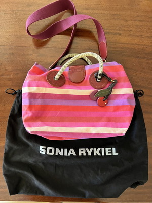 Sonia Rykiel crossbody bag like new, multicolor