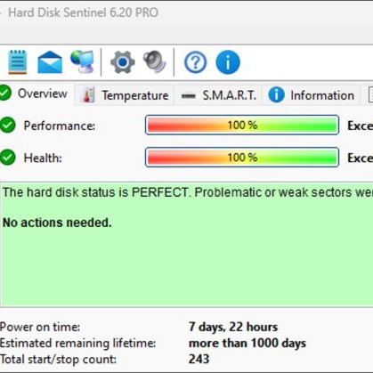 WD Scorpio Blue WD2500BPVT 250GB 2.5'' hard drive used