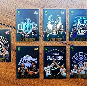 NBA SYNERGY PANINI 7 κάρτες πακέτο