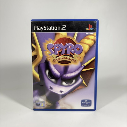 Spyro Enter the Dragonfly PlayStation 2 game used, complete with manual