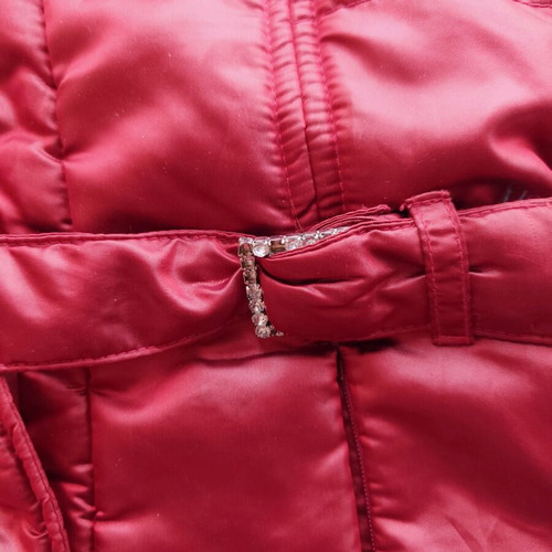 Lapin House red iridescent jacket for 2-year-old girl like new