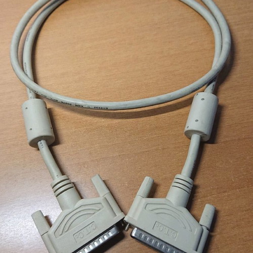 25pin Male Cable 1.2 meters like new
