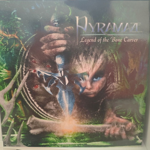 Pyramaze Legend Of The Bone Carver LP USA Black Limited Edition New