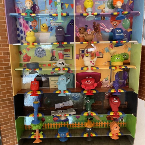 Lidl Stikeez House used, complete collection