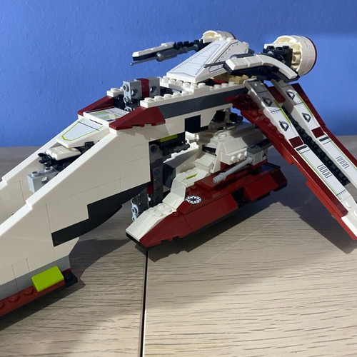 Lego Republic Dropship and Fighter Tank moc like new