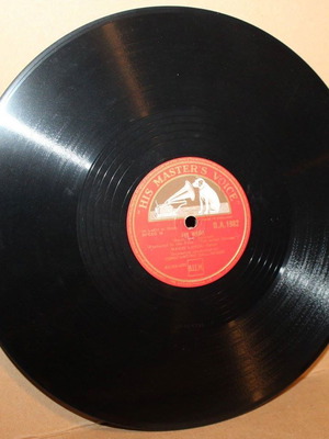 His Master Voice 78 RPM δίσκος Mario Lanza μεταχειρισμένος, Because Ave Maria