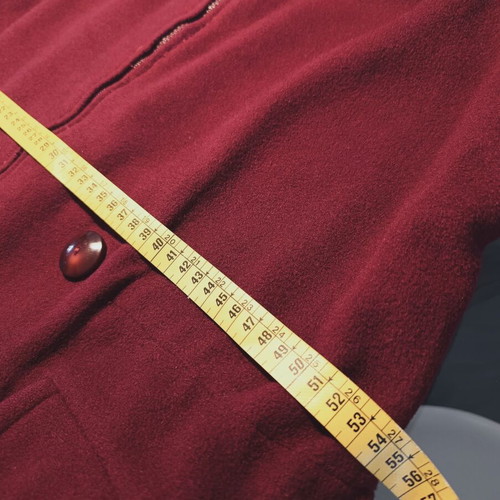 Luisa Spagnoli vintage coat used, burgundy size S