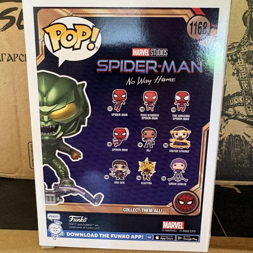 Funko POP Spider-Man Green Goblin Willem Dafoe like new