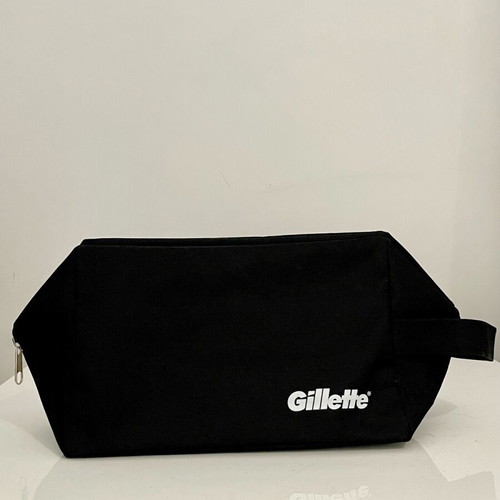 Gillette men's toiletry bag new, with samples