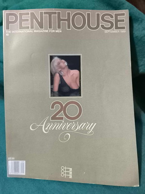 Penthouse magazine 20th anniversary edition September 1989 like new