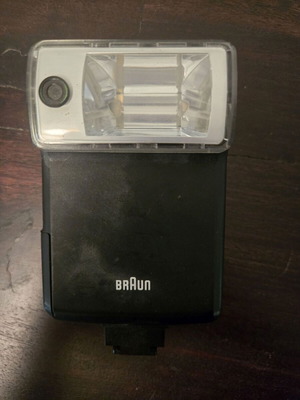 Braun Hobby 23BC camera flash used