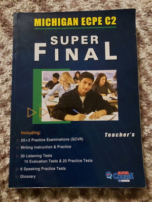 Super Final Michigan ECPE C2 Teacher's like new