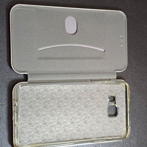 Flip Book Case inos for Samsung Galaxy A5 (2016) new, Smoke Gray