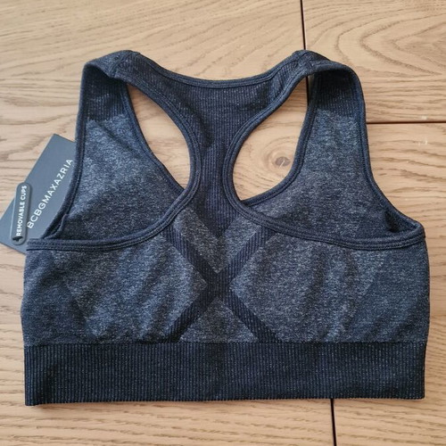 BCBG MaxAzria Fitness Sport Top Bra new, size M, breathable material