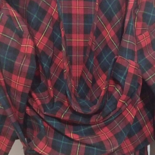 Pink Woman red wrap shirt like new, size L