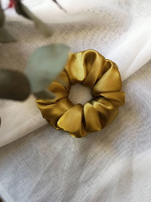 Handmade satin scrunchie new